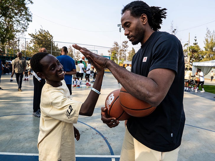 Kawhi Leonard Designs, Builds Basketball Court For Kids In Rwanda