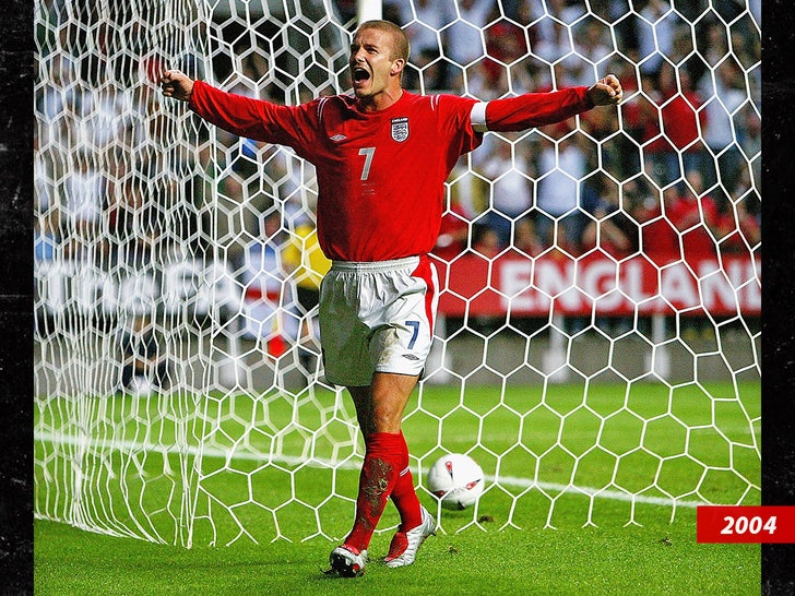 David Beckham Inglaterra Sub Getty Swipe