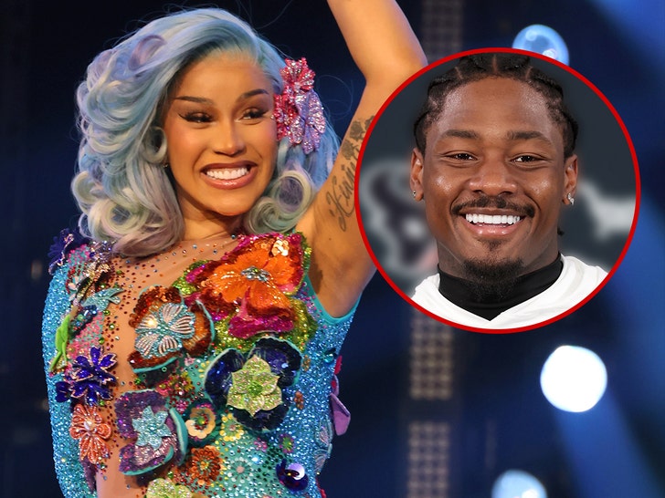 cardi b and stefon diggs getty 1