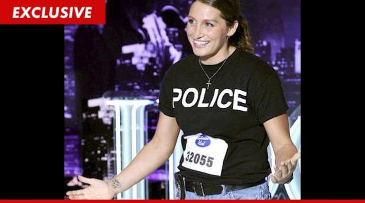 American Idol' Cop Reject -- Producers Used TV Magic to :: 0216-alisha-bernhardt-ai-ex