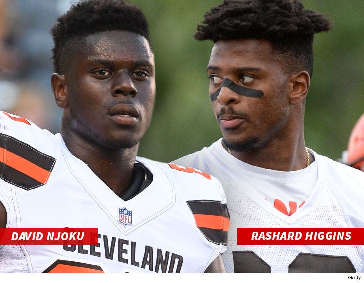 Cleveland Browns Players Deny Involvement In Rape at Their Apartment :: 0829-david-njoku-higgins-getty-7