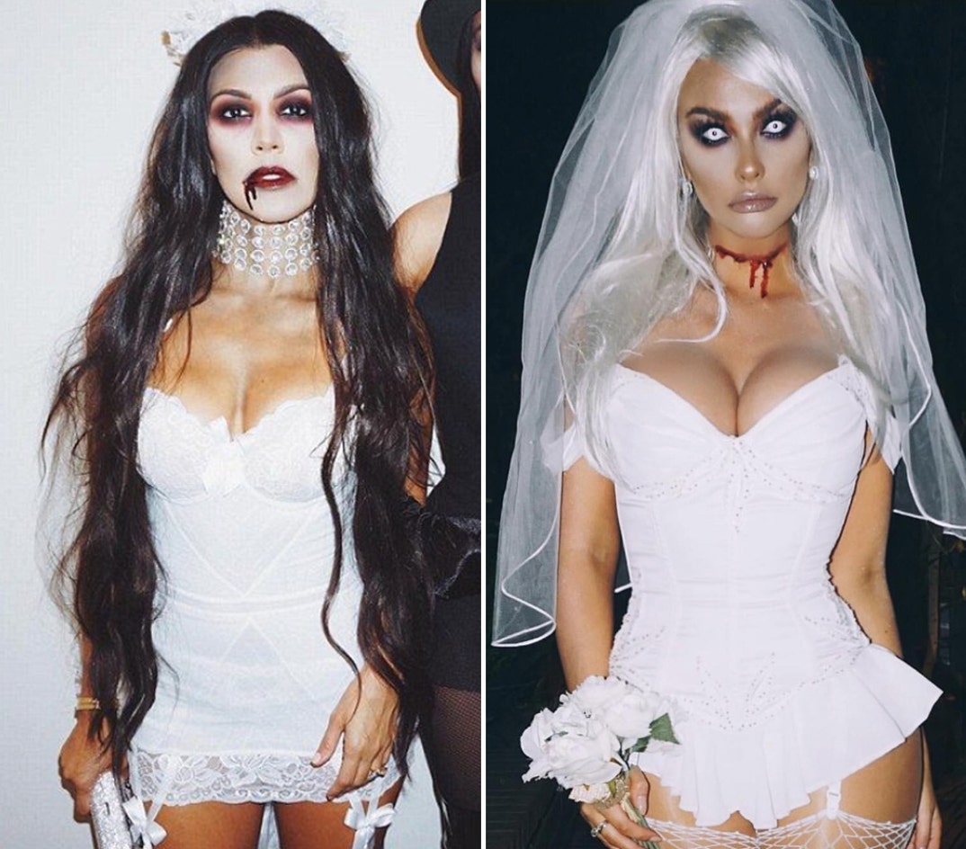 Kourtney Kardashian vs. Emily Sears -- Bride Edition