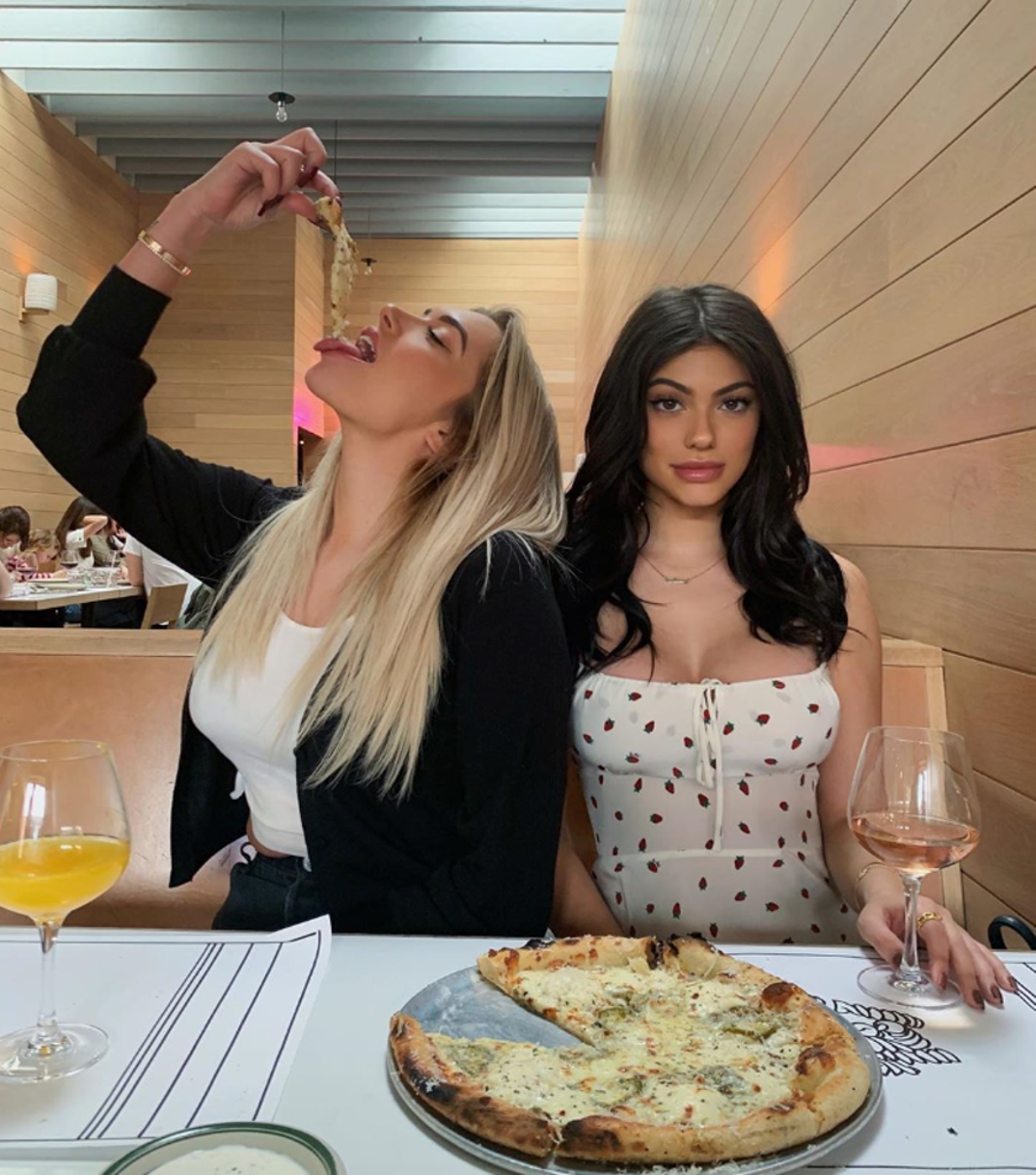 Stassie Karanikolaou and Kelsey Calemine