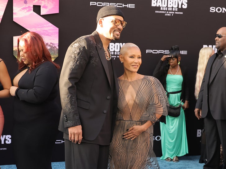 Will Smith Hits 'Bad Boys' Premiere With Wife Jada, Seen After Separation  News