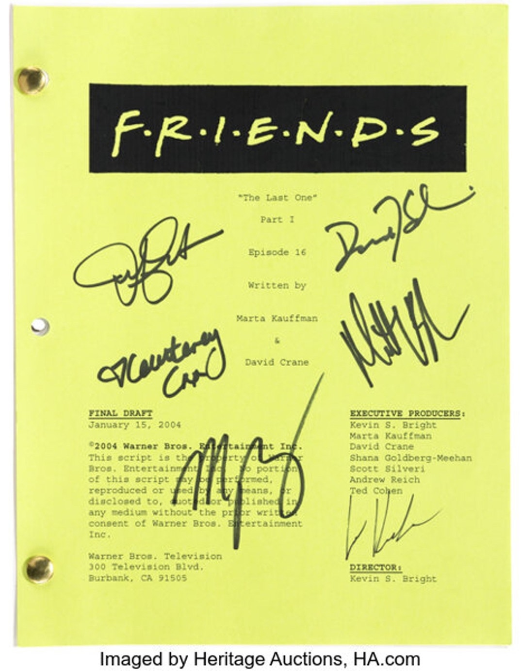 'Friends' (NBC TV, 1994-2004), 