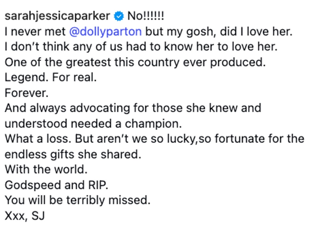 Sarah Jessica Parker