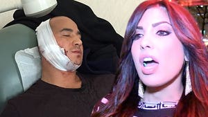 'Mob Wives' Natalie Guercio -- Boyfriend London Rene Slashed and Stabbed in Nightclub Attack