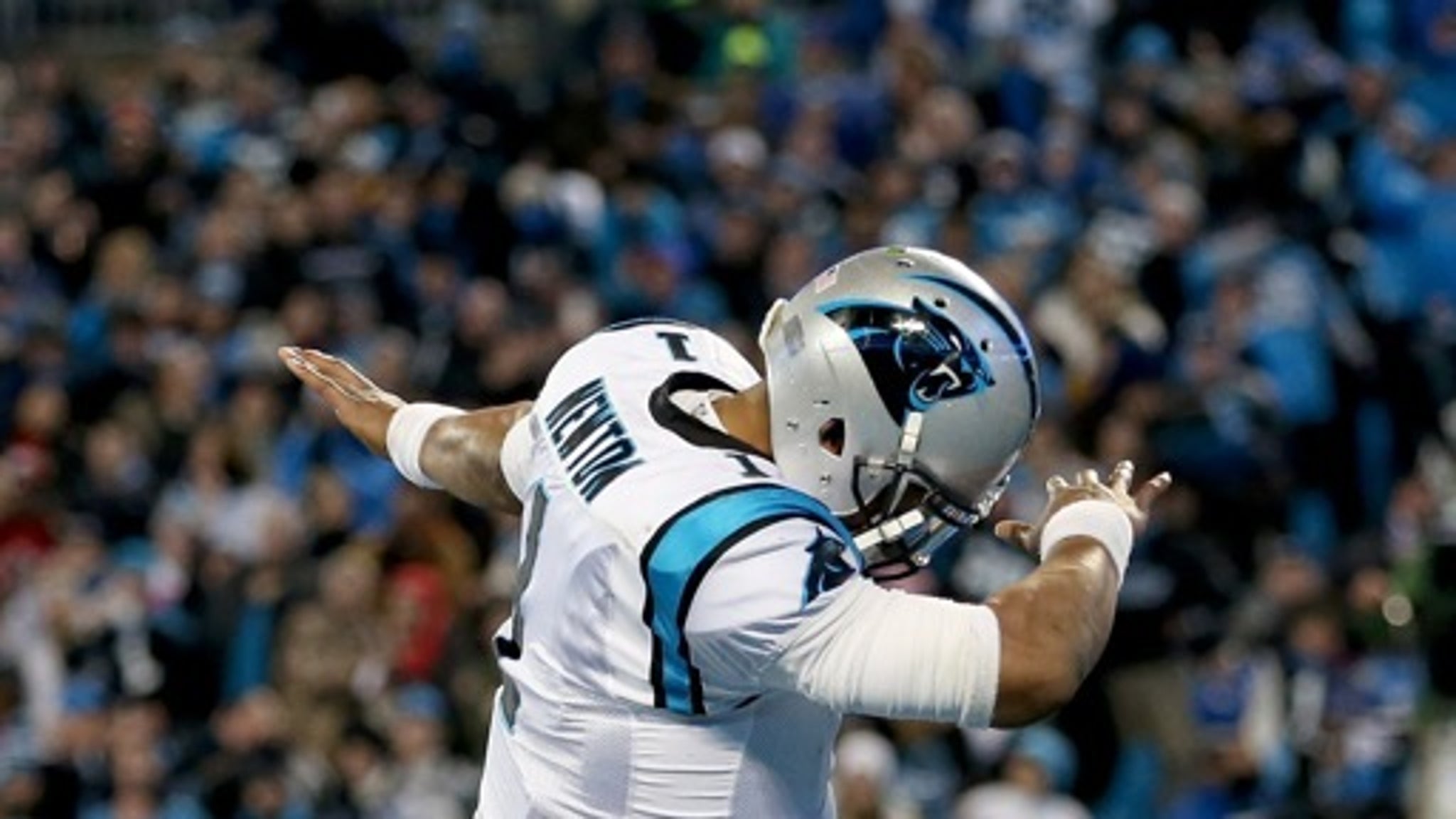 Cam Newton Dabbing For The NFL Season Opener