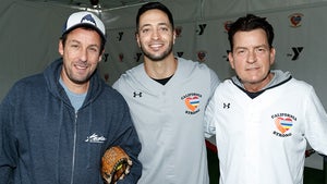Adam Sandler, Jamie Foxx Come Through Strong at Charity Softball Game for CA Victims
