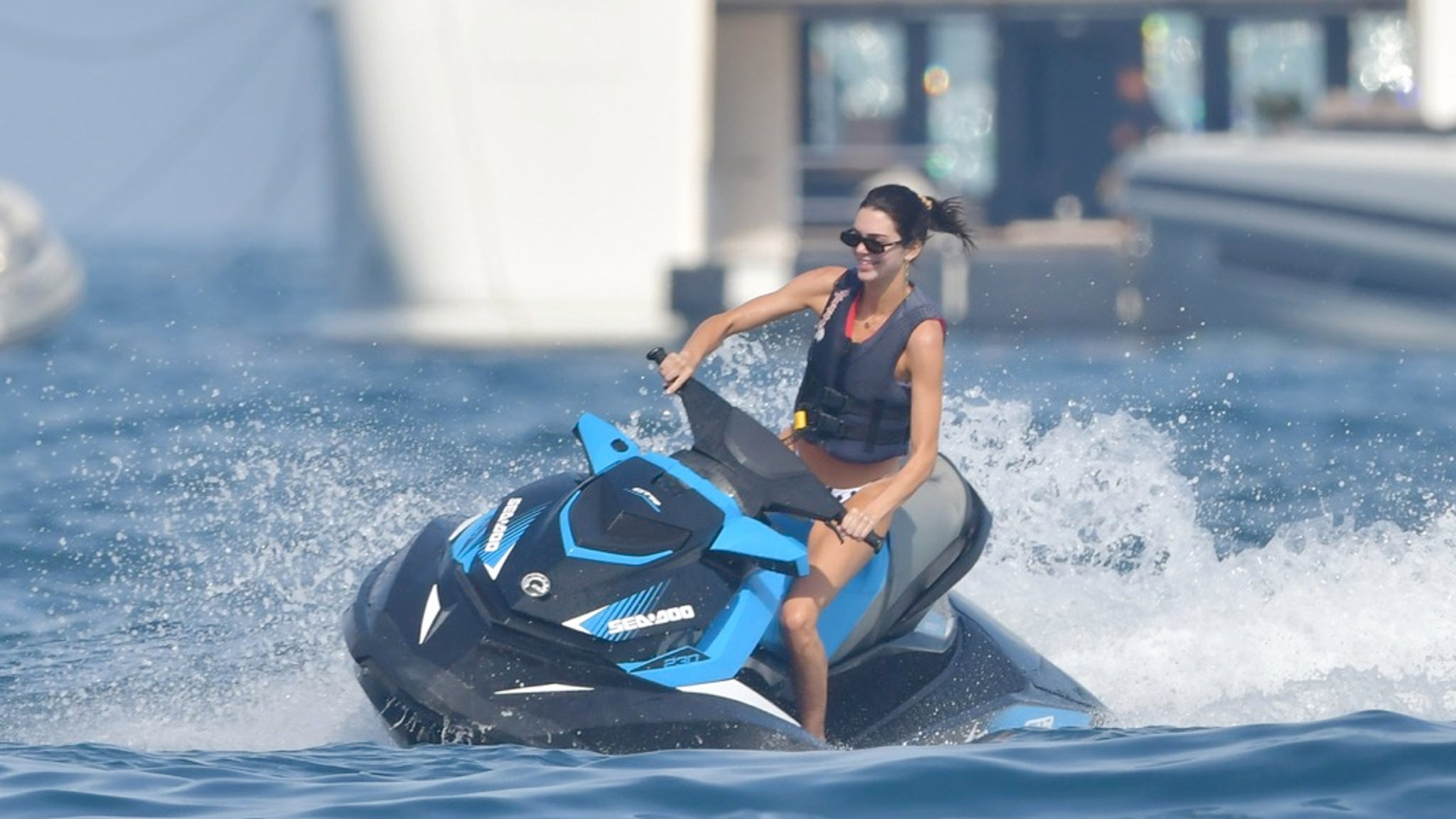 Kendall Jenner -- Jetski's in Monaco