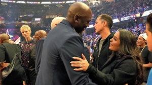Michael Jordan Hugs Vanessa Bryant As Kobe's Honored At NBA 75 Ceremony