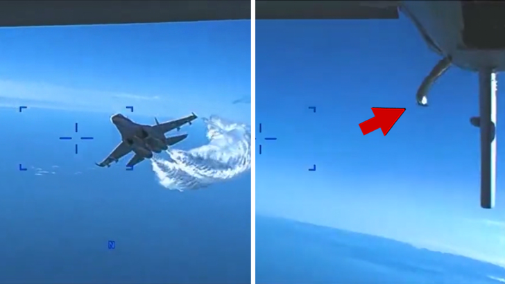 Yeni Video, Rus Savaş Uçağının Amerikan İHA'sını Düşürdüğünü Gösteriyor