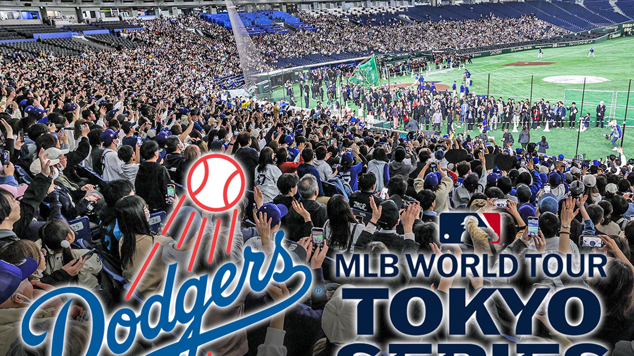 Latihan Jepang Dodgers ‘menarik banyak orang di depan seri Tokyo