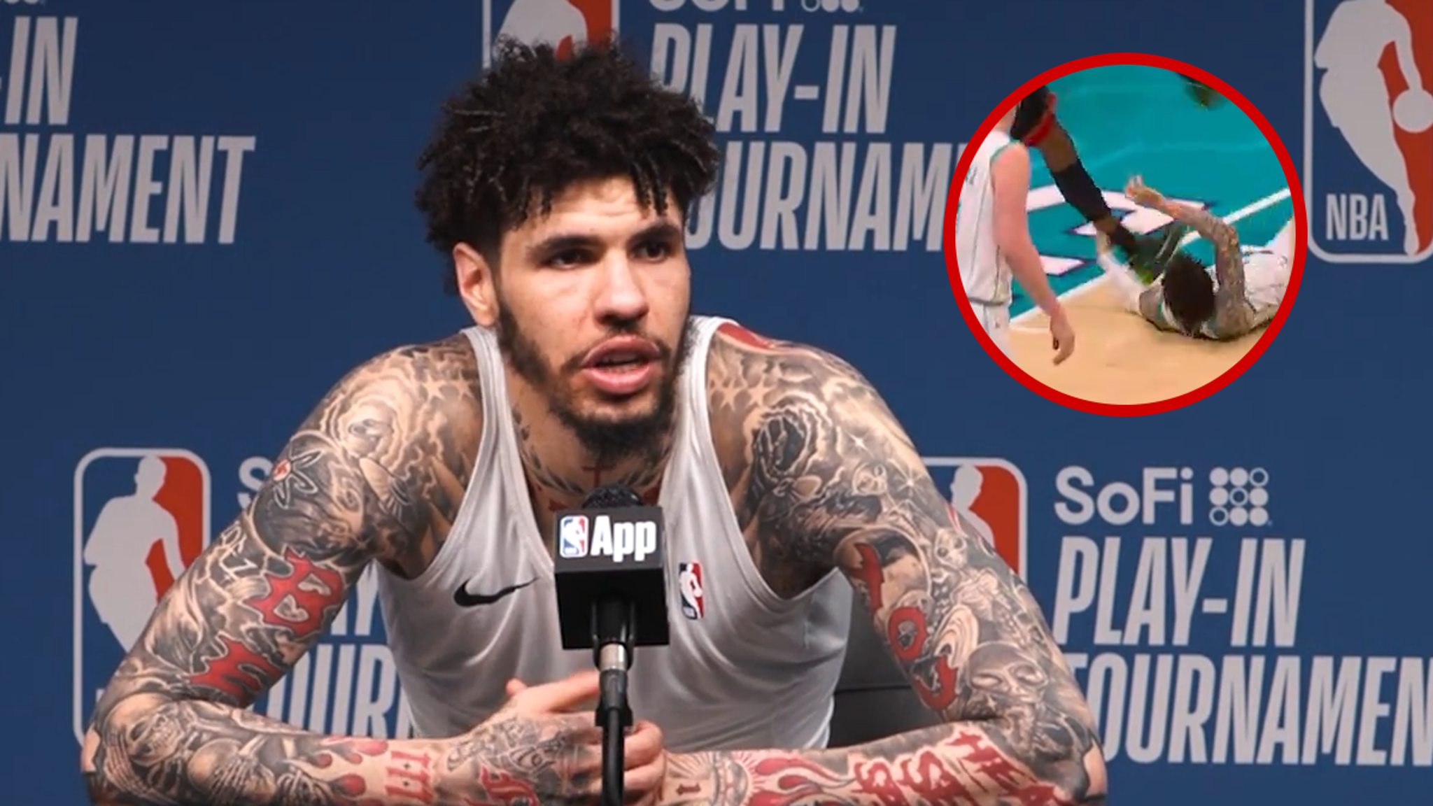 LaMelo Ball Ripped For Injuring Bam Adebayo, Blames It On Getting Hit In Head
