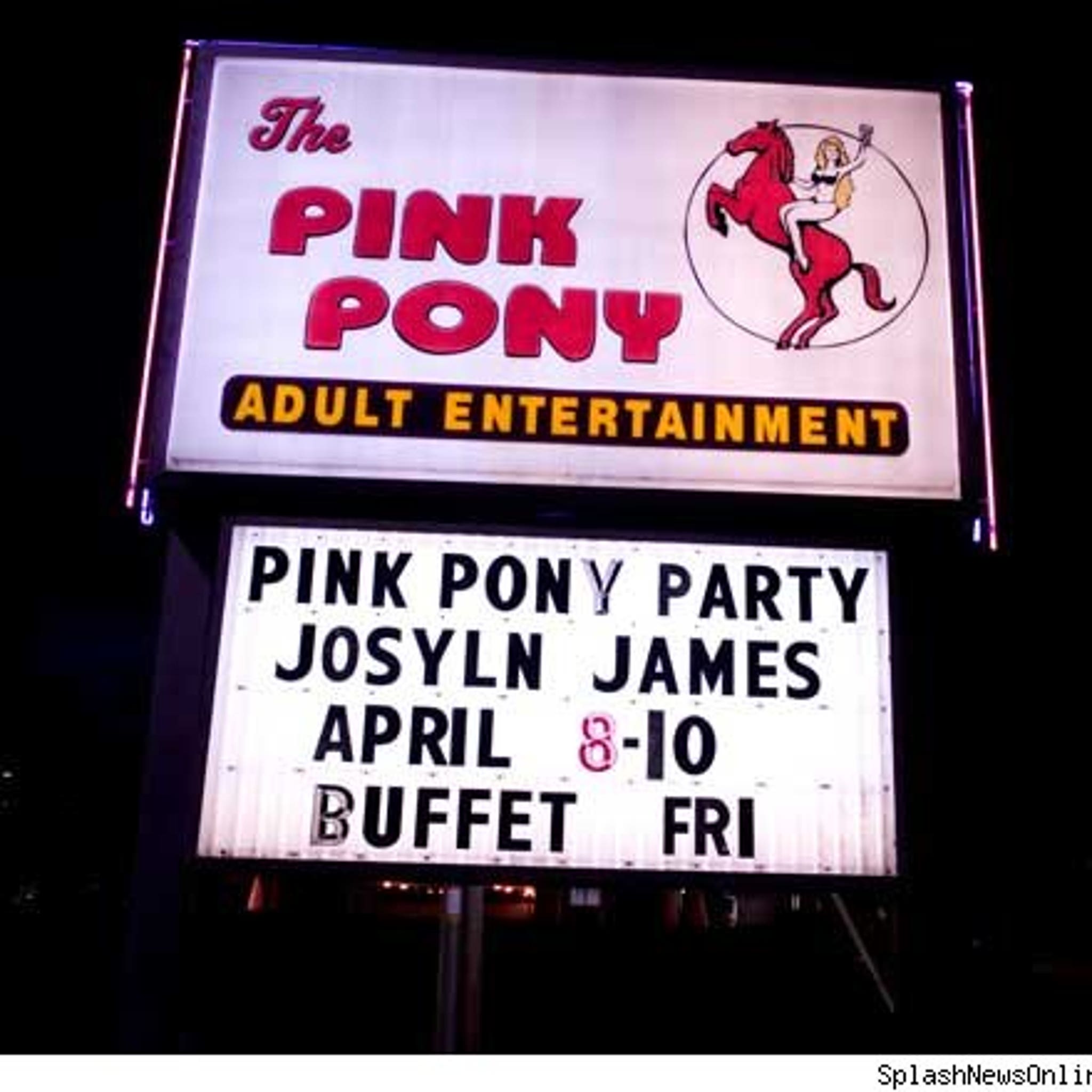 Joslyn James Strip Club -- All You Can Eat!