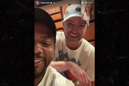 Timbaland, Justin Timberlake and Nelly Furtado
