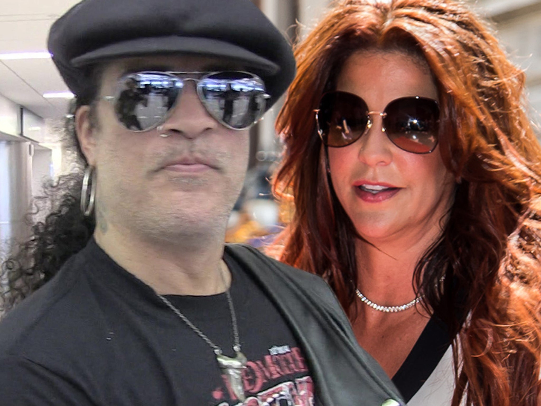 Slash Says He'll Help Perla If She Agrees to Divorce Deal, She Says It  Ain't So Easy