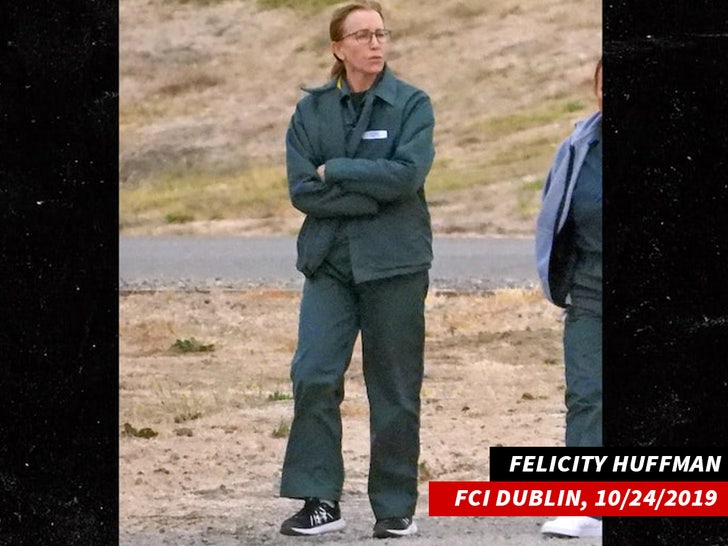 Felicity Huffman in jail