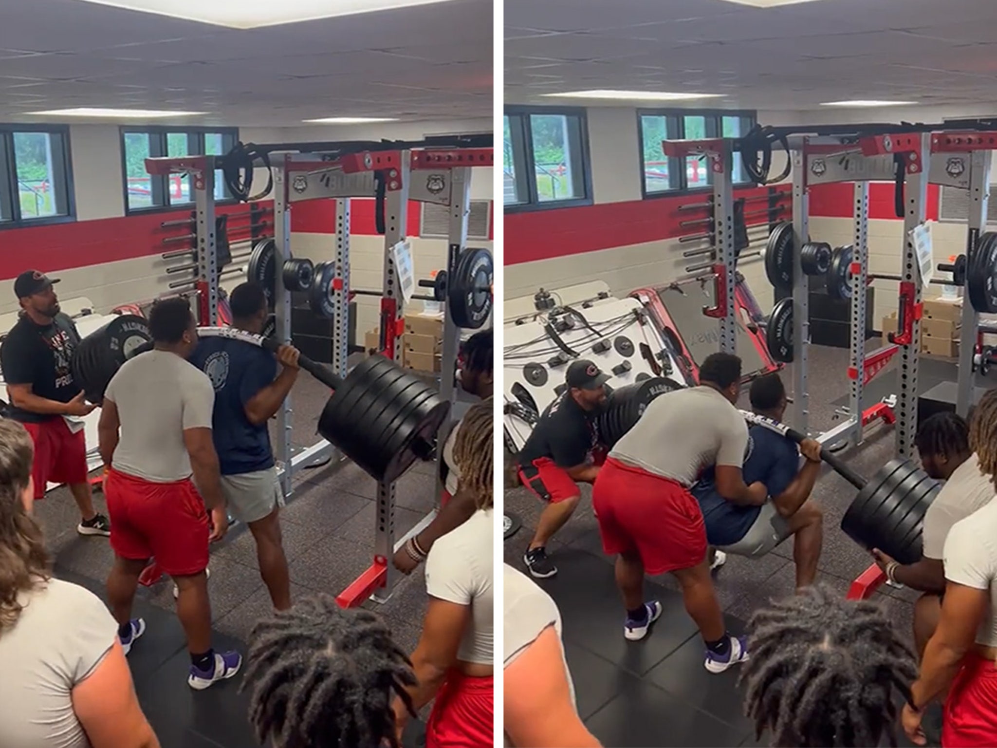 Watch: Nick Chubb squats 675 pounds