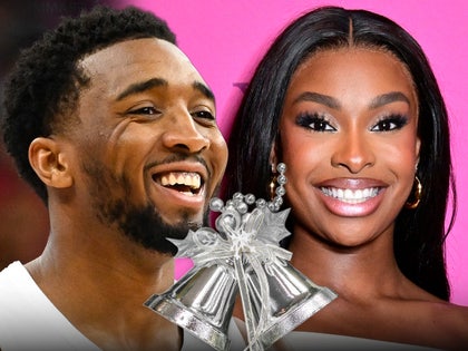 coco jones donovan mitchell getty main 2