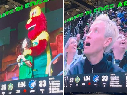 Megan Rapinoe and Sue Bird