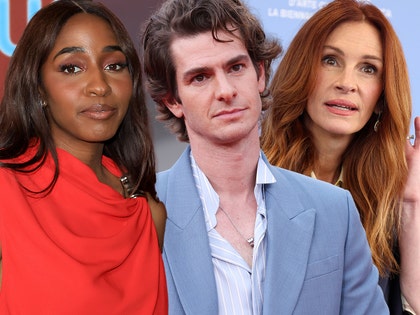 Ayo Edebiri Andrew Garfield Julia Roberts getty comp