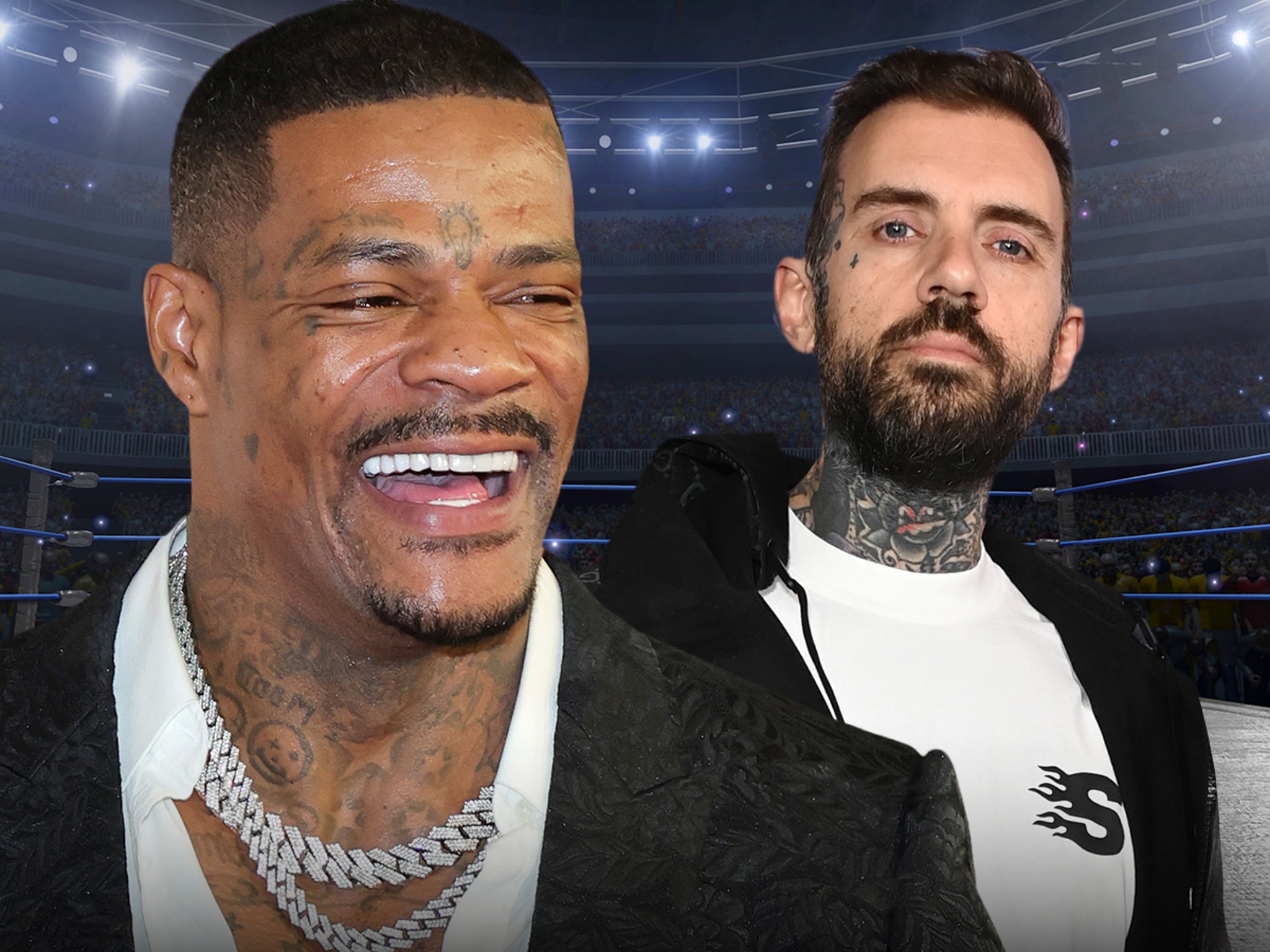 Usfijitimes | Jason Luv KO's Adam22 During Miami Boxing Match