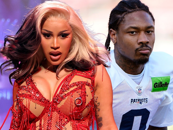 cardi b and stefon diggs getty 1