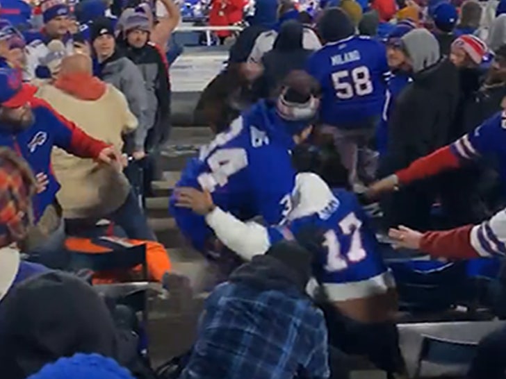 Josh Allen Fan Gets In Violent Fistfight In Stands At Bills Game