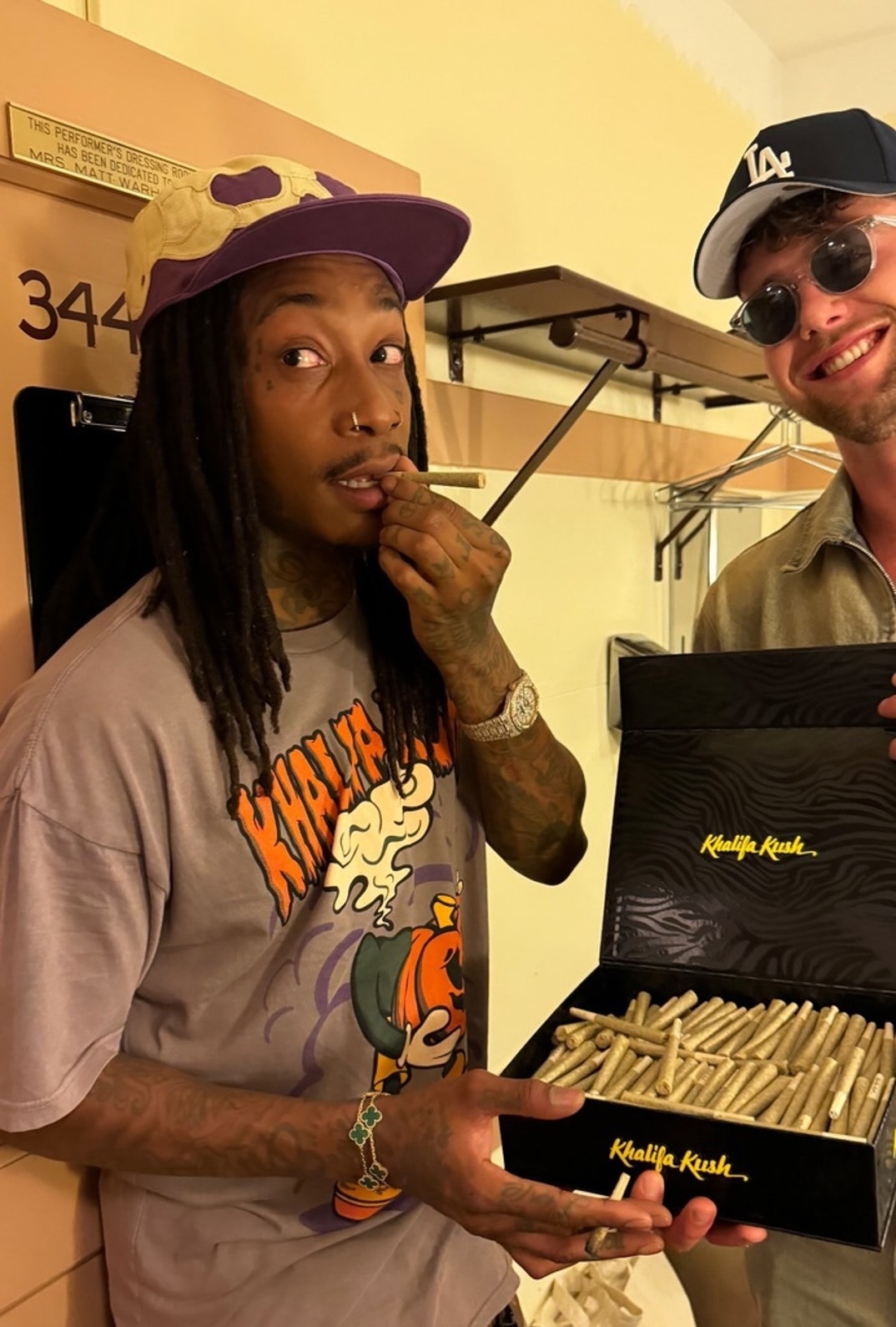 Wiz Khalifa and Harry Jowsey