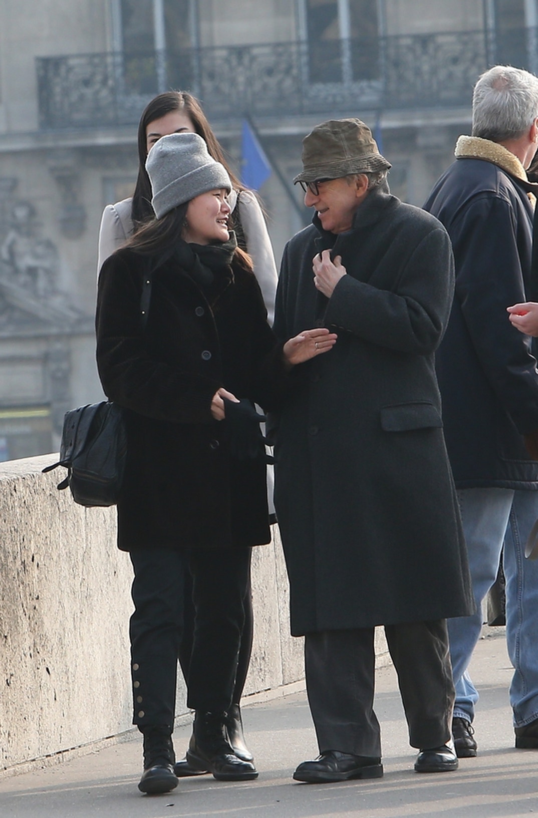 Woody Allen and Jeffrey Epstein Walk 1