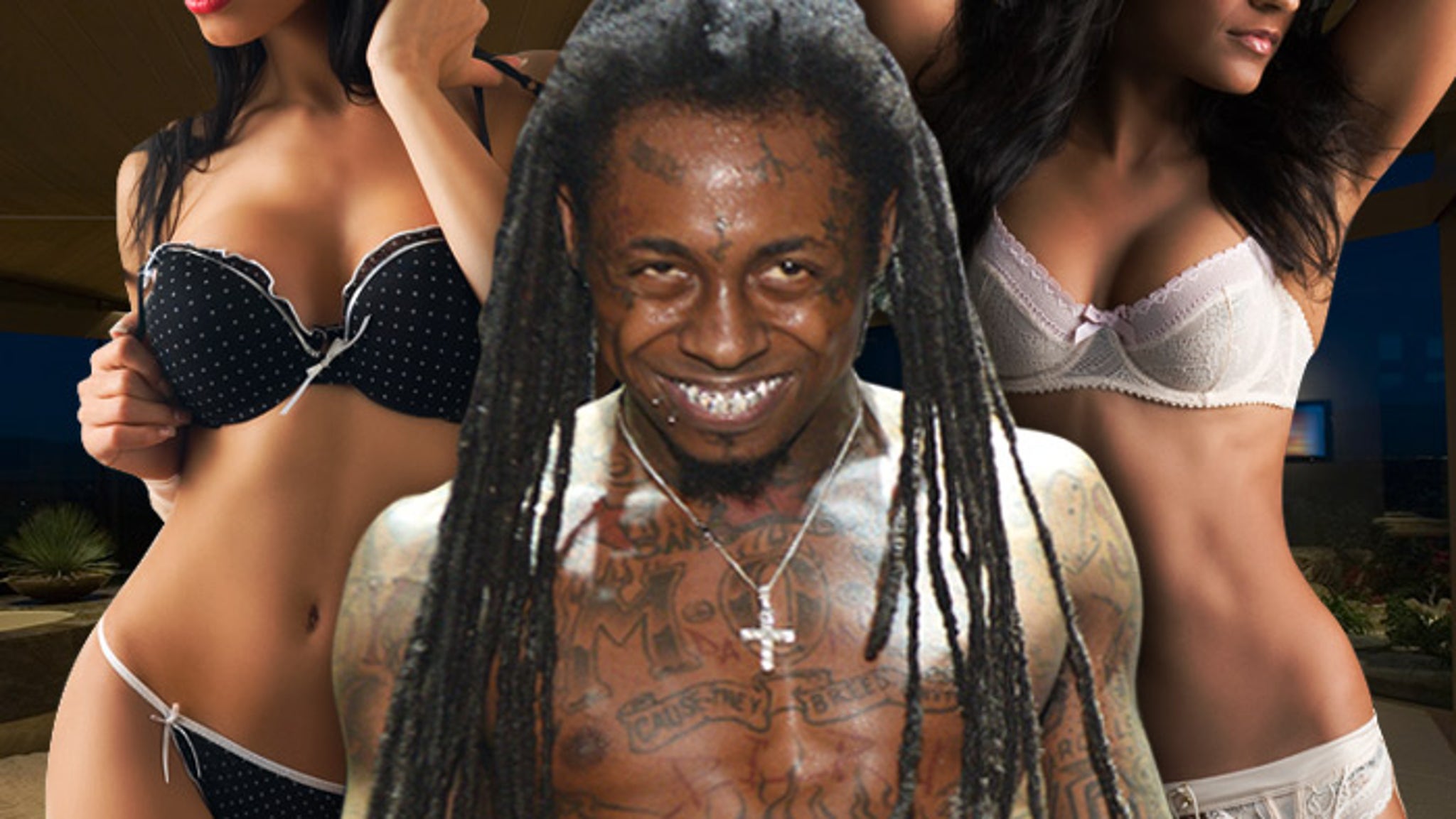 Someone's shopping a sex tape around starring Lil Wayne and 2 chic...