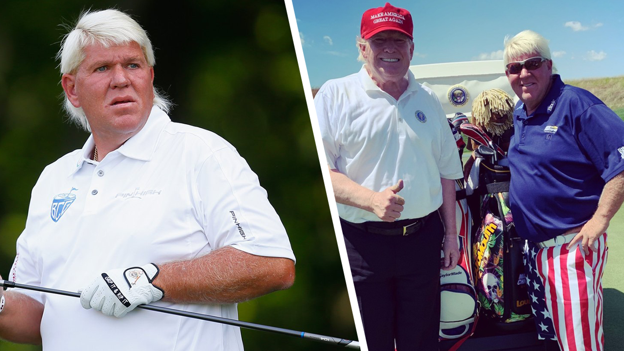 President Trump Praises John Daly After Golf Outing, 'A Special Guy'