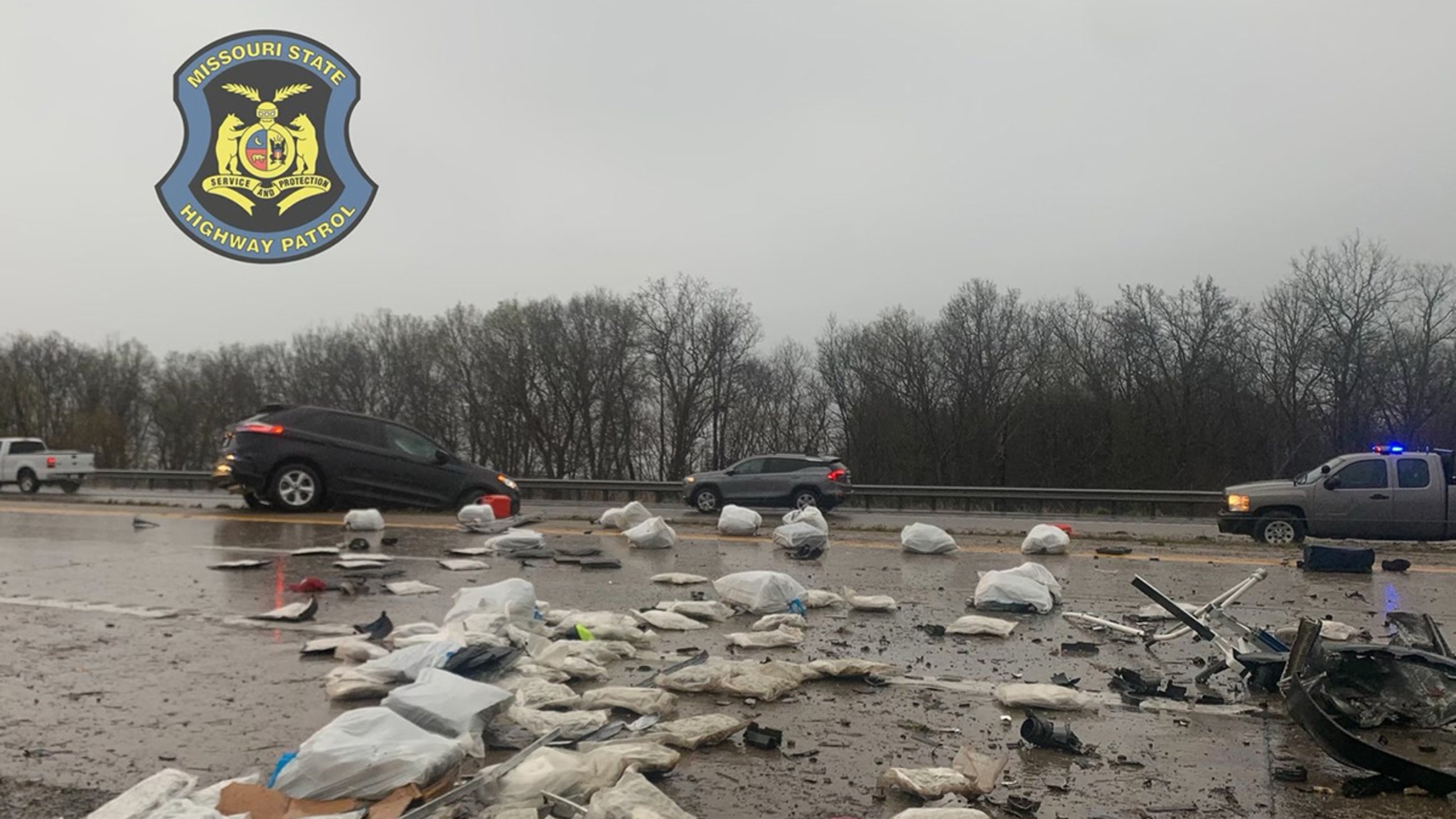 500 Pounds of Weed Spill on Missouri Highway, Cops Say 'It's 4/20'