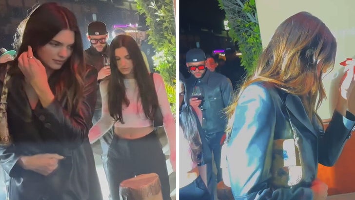 Kendall Jenner and Bad Bunny Wear Coordinating All-Leather Outfits