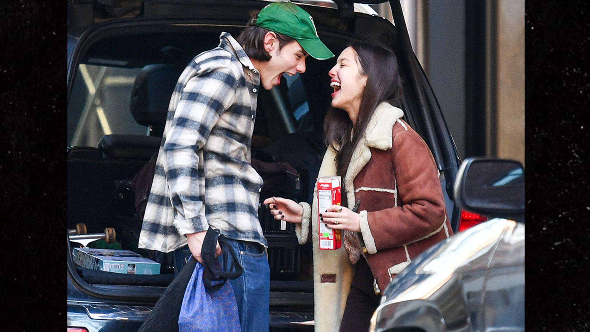 Olivia Rodrigo and Actor Louis Partridge Pack On PDA, Confirming Romance