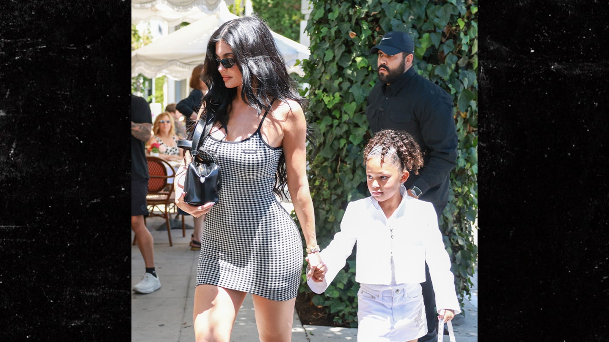 Kylie Jenner and Daughter Stormi Hold Hands on Way to Birthday Party