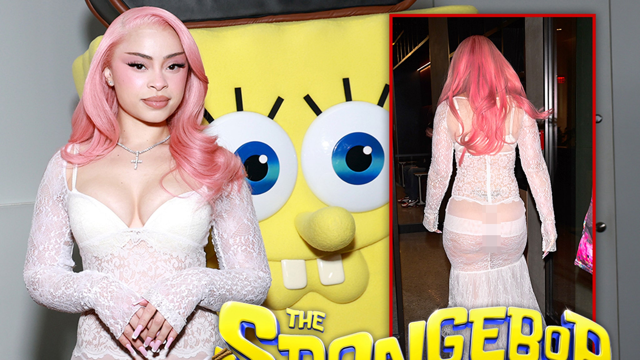 Ice Spice Flaunts Her Ass in Sheer Dress at ‘SpongeBob’ Movie Premiere Ice Spice Flaunts Her Ass in Sheer Dress at ‘SpongeBob’ Movie Premiere