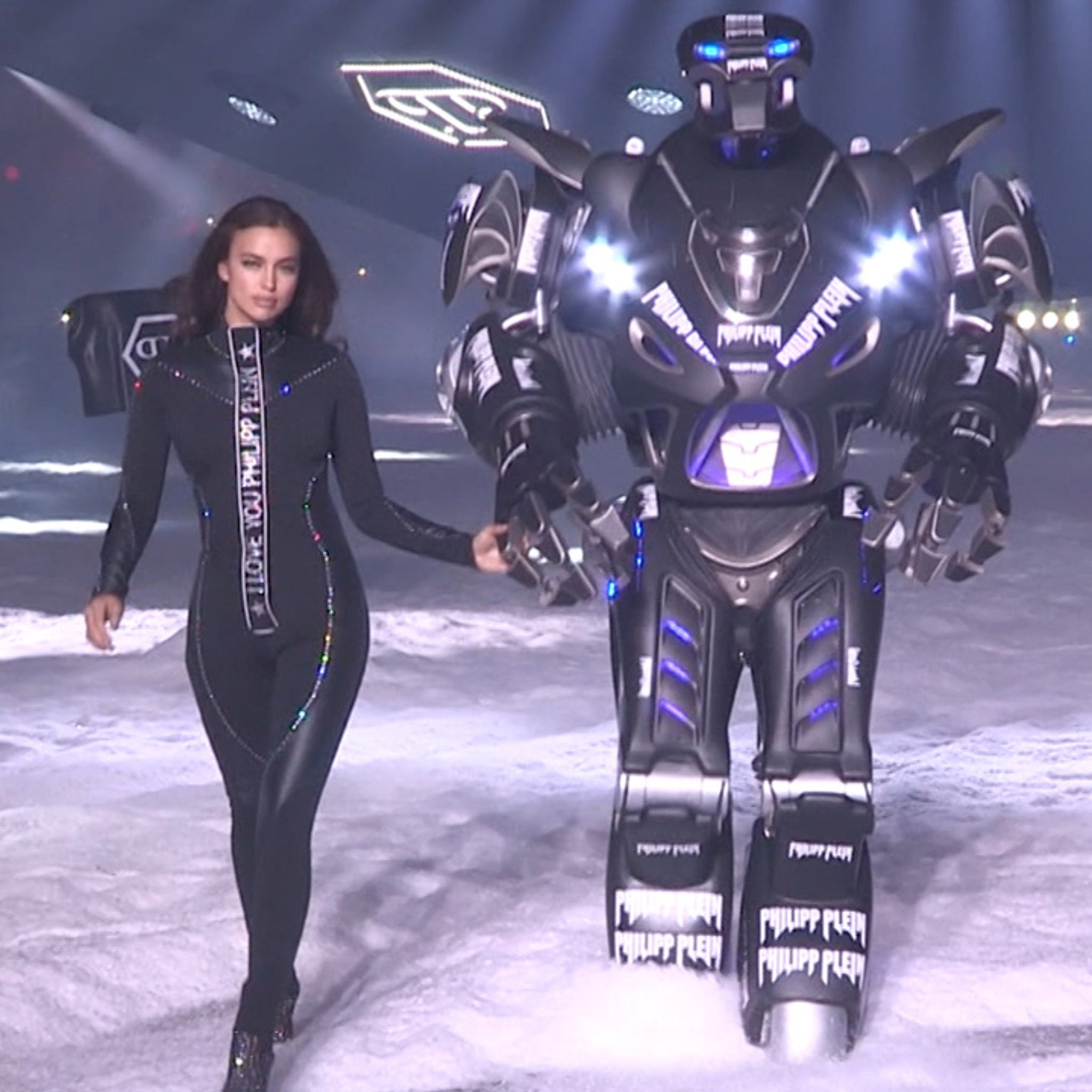 Fashion, Shopping & Style, Irina Shayk Looked Out of This World at This  Space-Themed NYFW Show