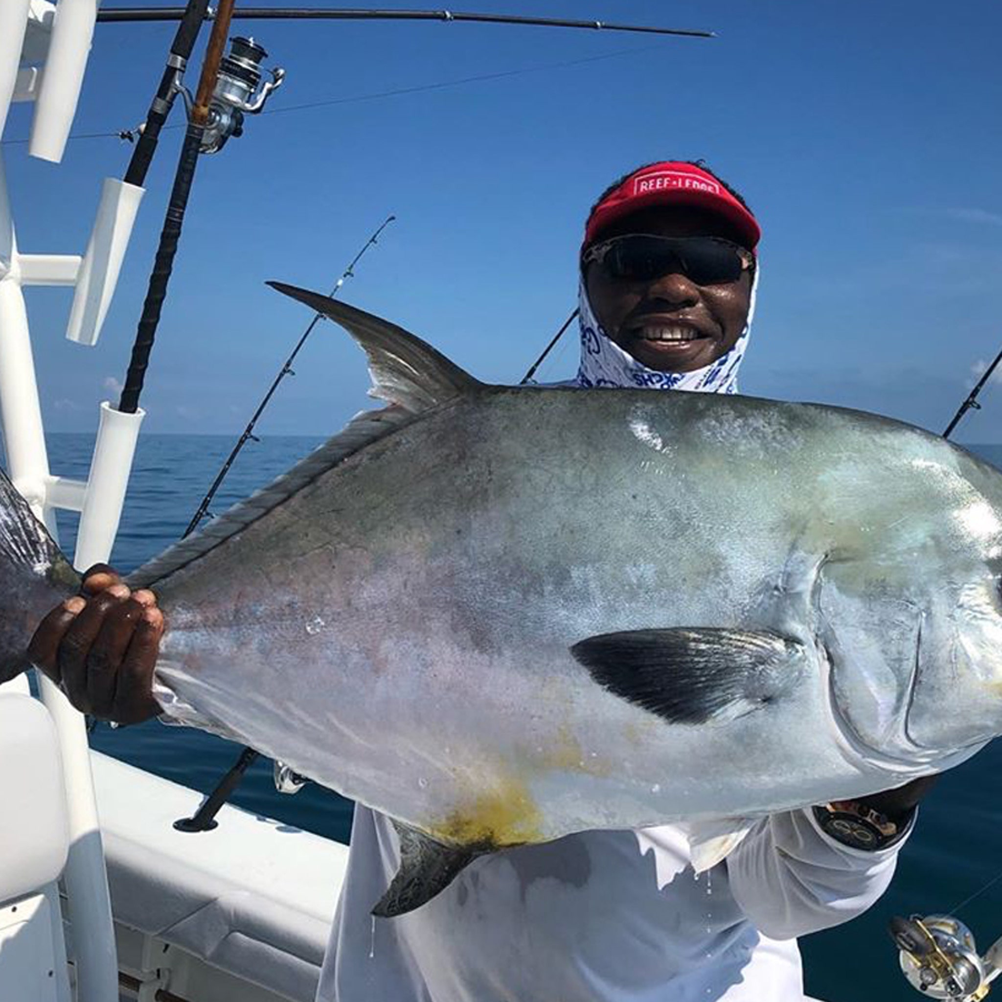 Warren Sapp Catches Big Ass Fish, Calls Out Randy Moss and Deion