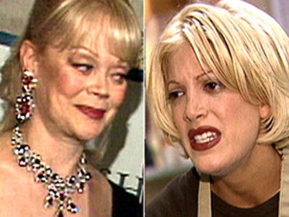 Candy and Tori Spelling
