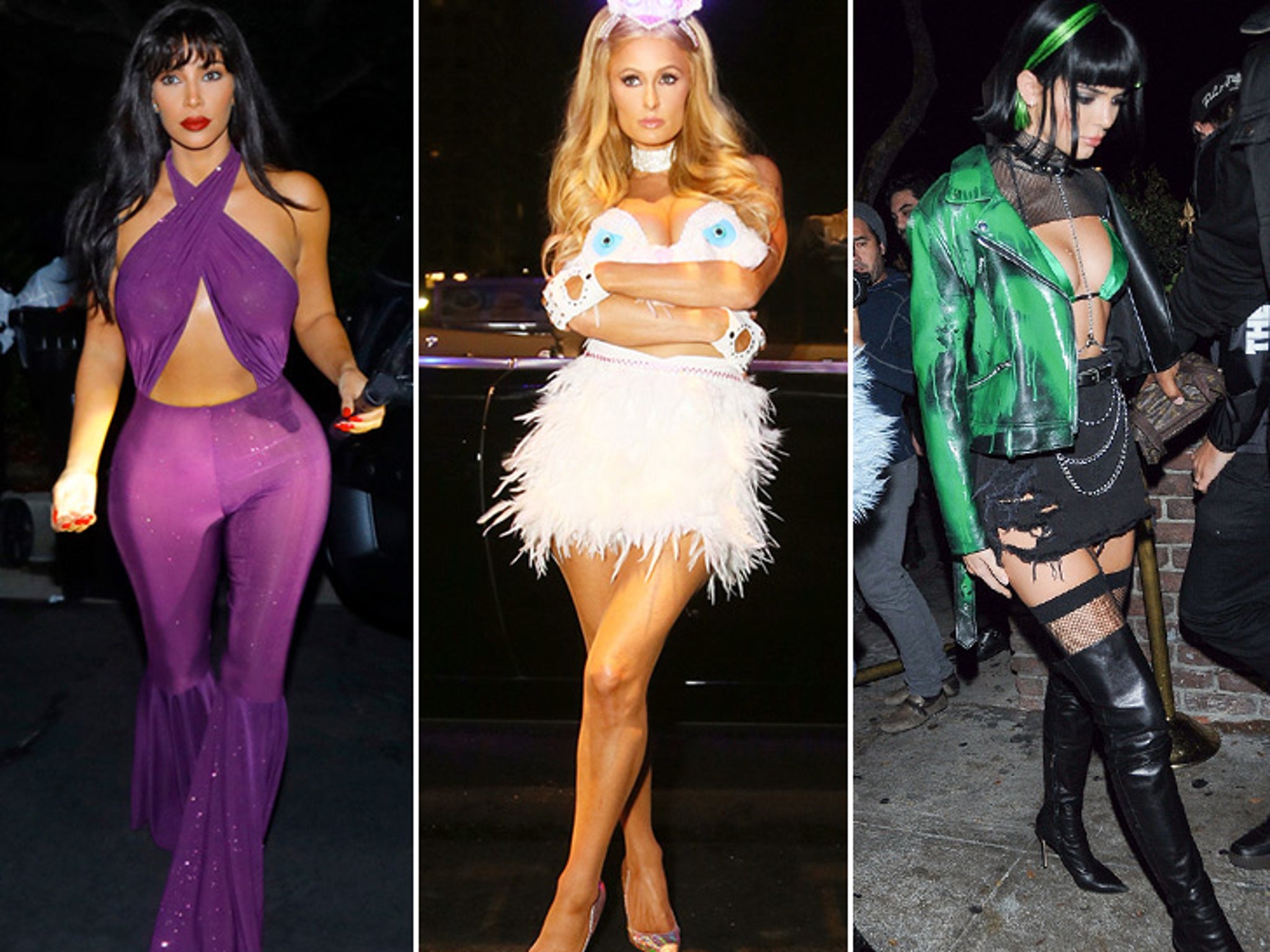 Paris Hilton's Halloween do saw Kim Kardashian's BFF go full Xena