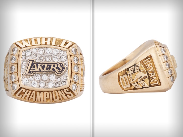 Full Breakdown: Kobe Bryant's First And Last Ring - Fadeaway World