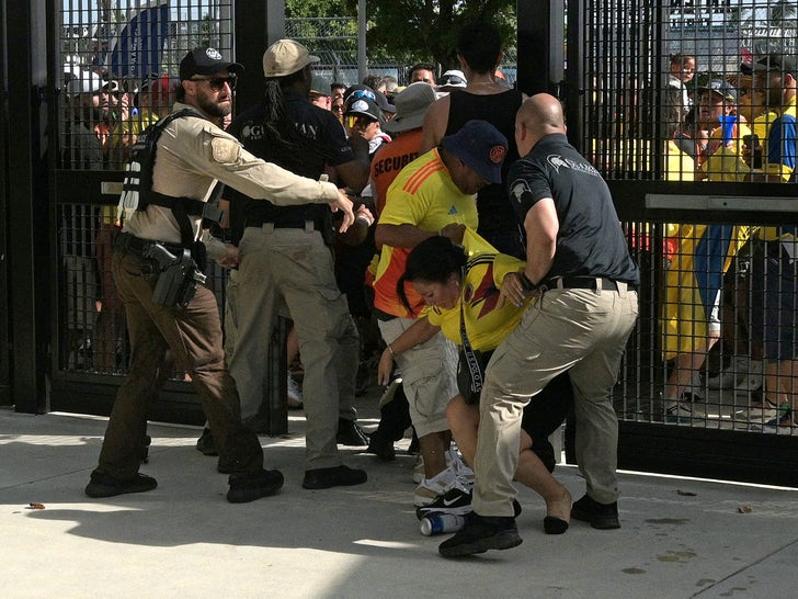 Copa América Fans Wreak Havoc At Argentina Vs. Colombia Final, Wreck Stadium