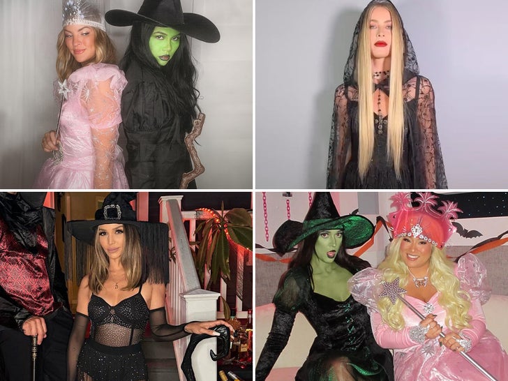 Stars Dressed As Witches