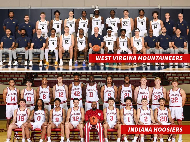 Mountaineers Virgina Barat Indiana Hoosiers