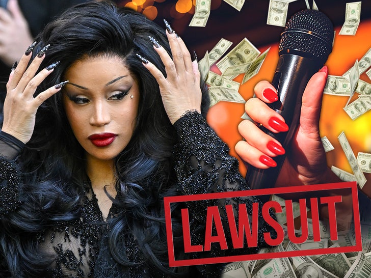 cardi b microphone lawsuit alt main getty 2