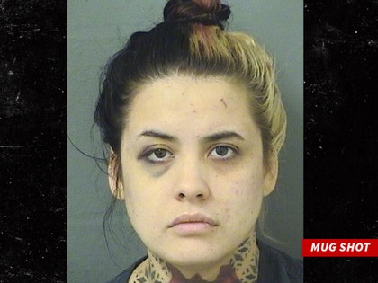 Nicole's mugshot via Palm Brach County Sheriff's Office