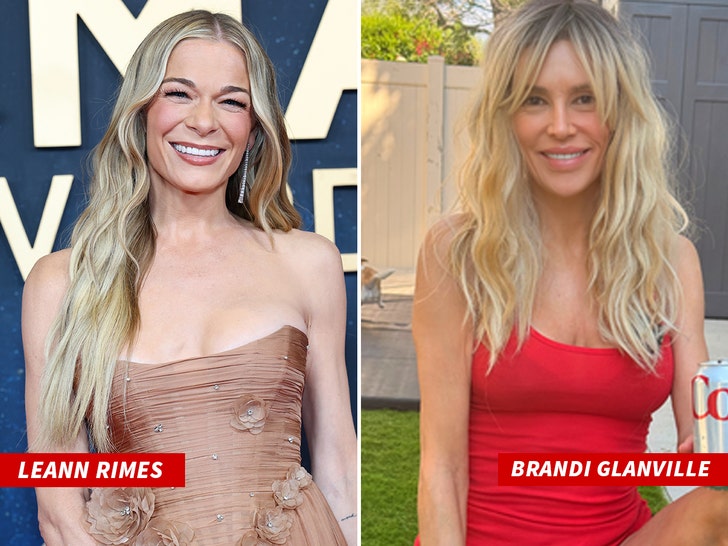 Brandi Glanville LeAnn Rimes getty comp