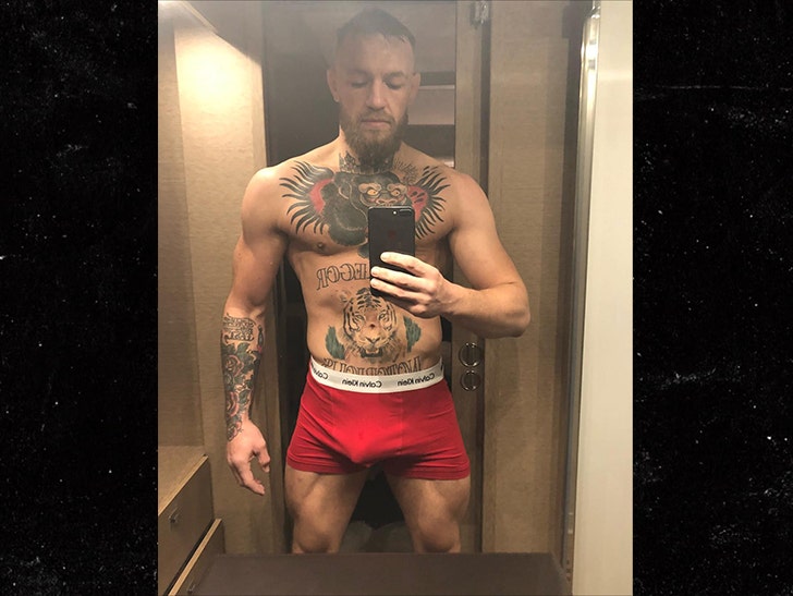 Conor McGregor Takes Post-Swim Selfie No Shrinkage Here :: 0720-connor-mcgregor-instagram-1